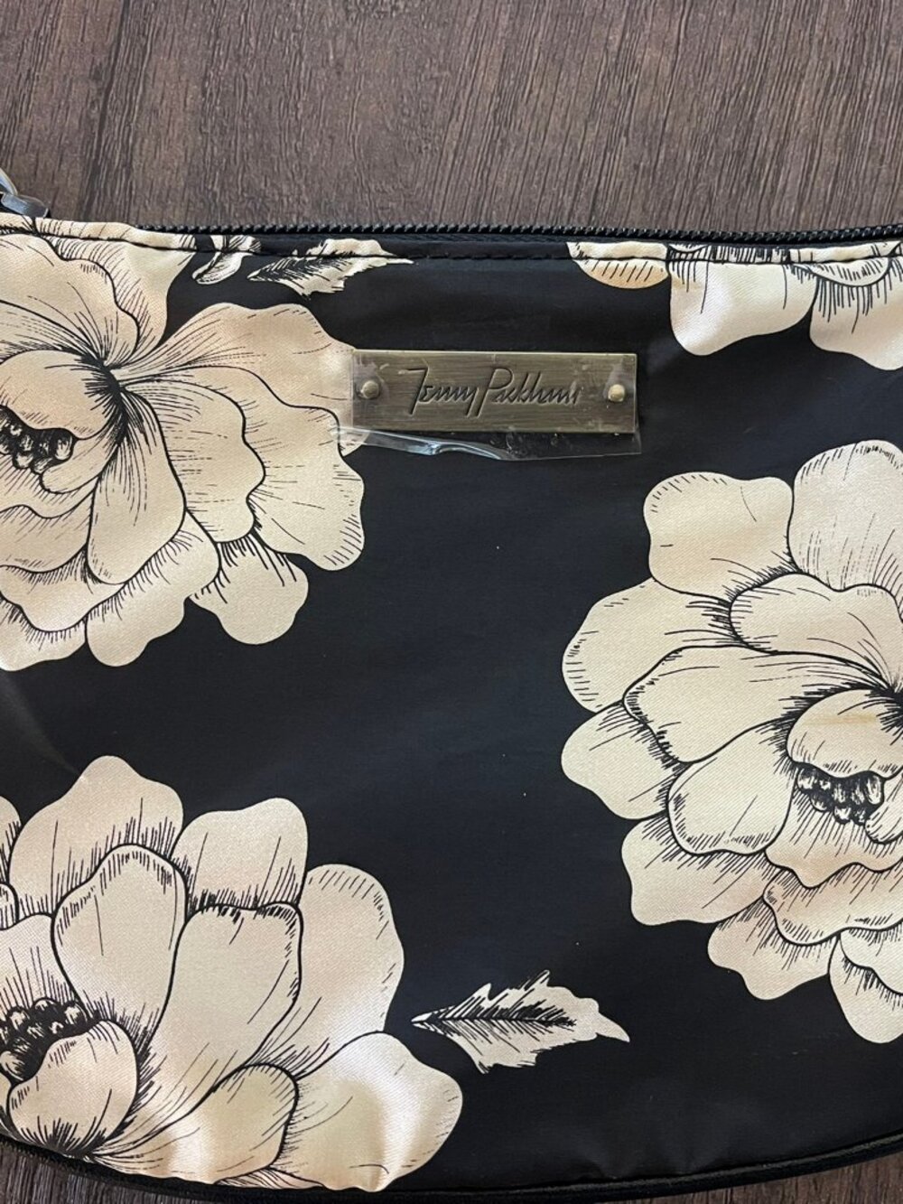Jenny Packham Boudoir Floral zipper pouch
